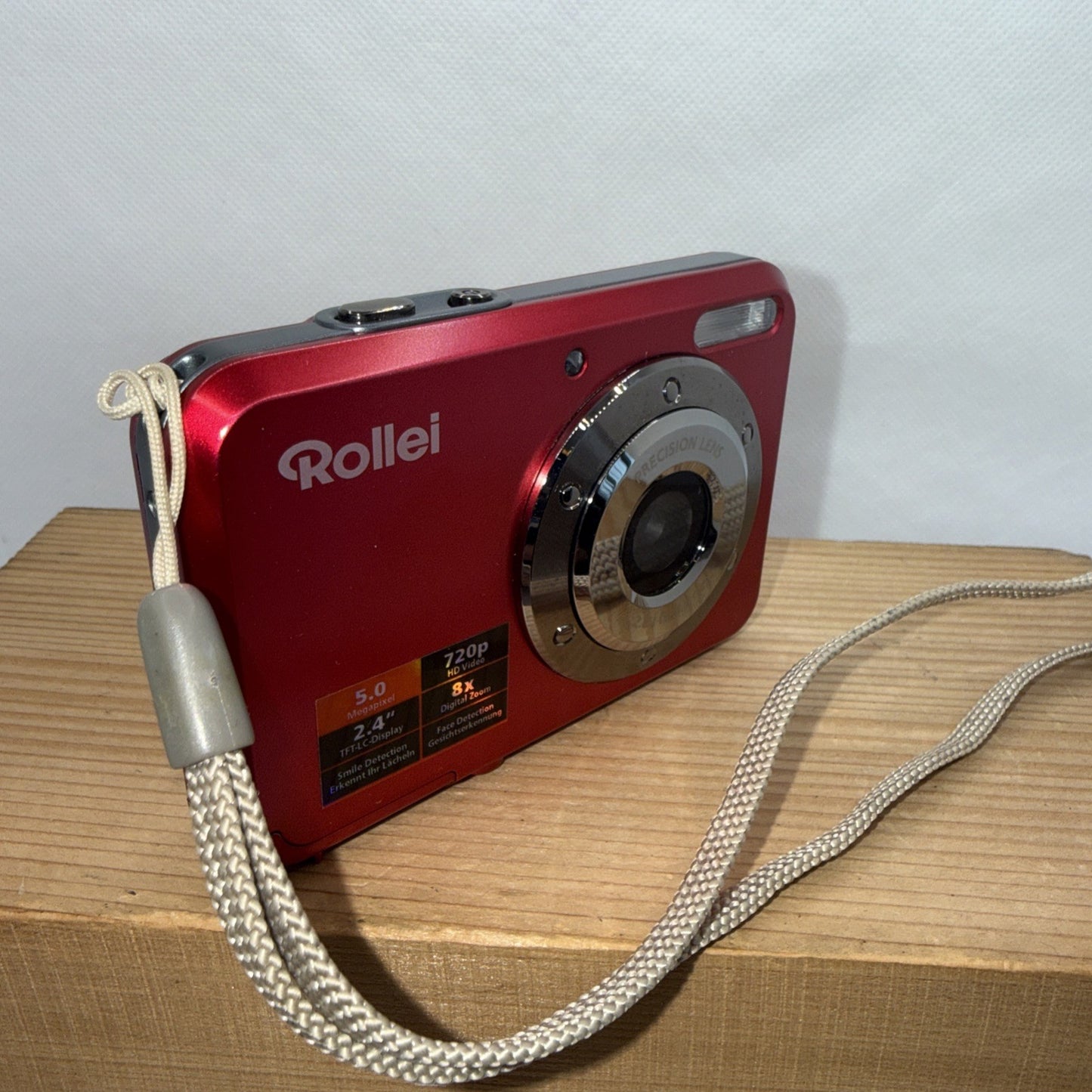 Rollei Compactline 52 5.0MP Digital Camera Tested (some dead pixels) Bundle