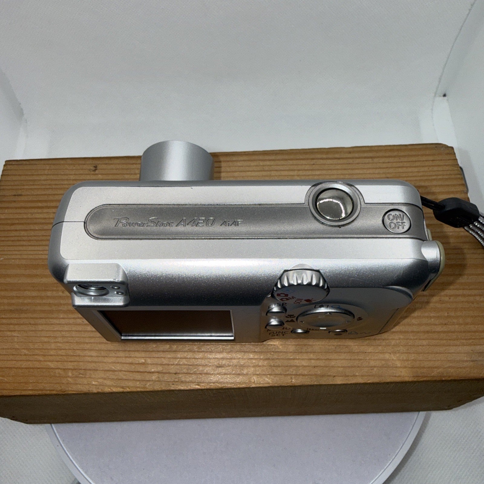 Canon PowerShot A420 Digital Camera 4MP Tested Working + Memory Case Bundle5