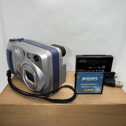 SAMSUNG DIGIMAX 350SE DIGITAL CAMERA 3.2MP TESTED + MEMORY AND FREE GIFTS RETRO
