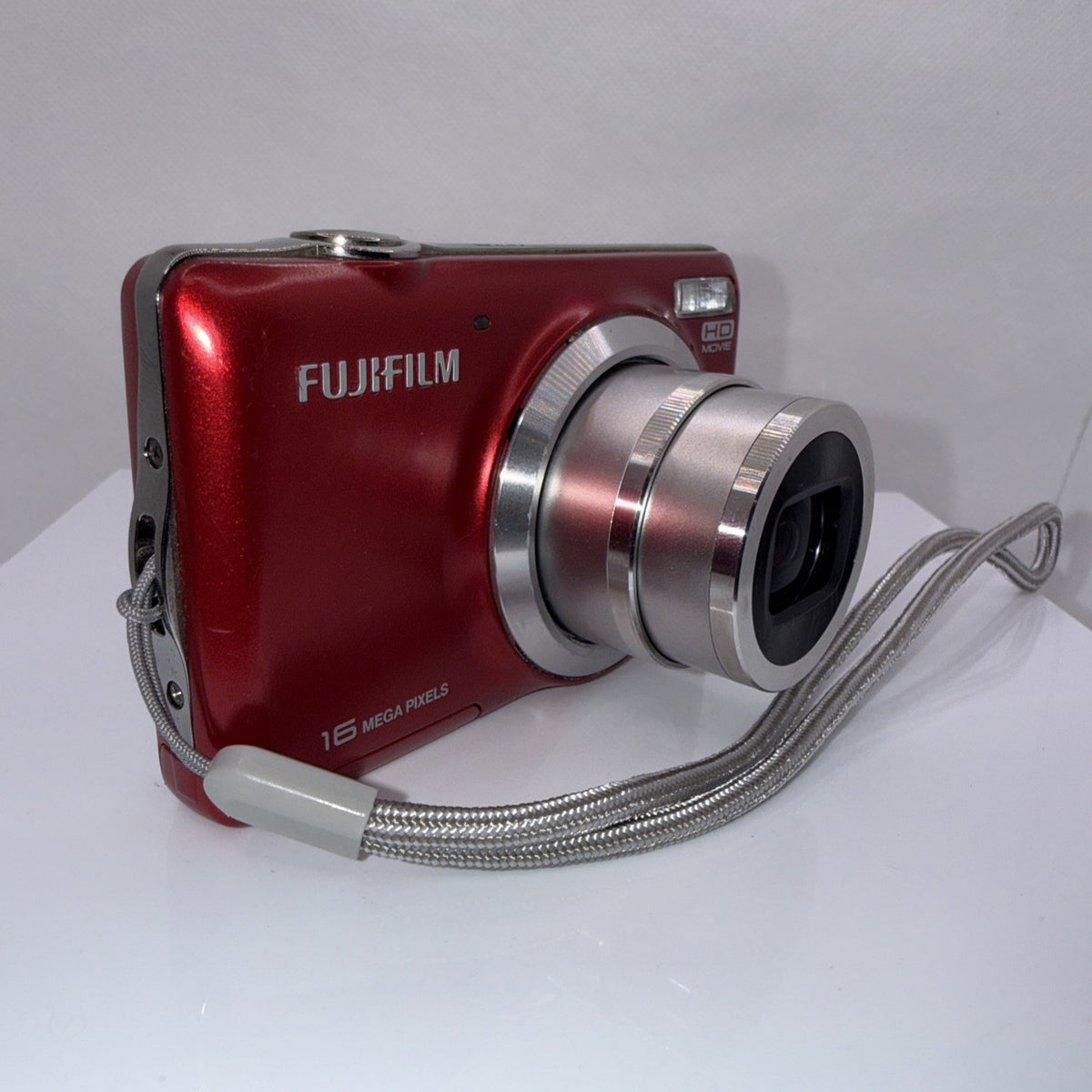 Fujifilm FinePix JX420 Digital Camera 16MP Tested Lens Flaps Missing - Working
