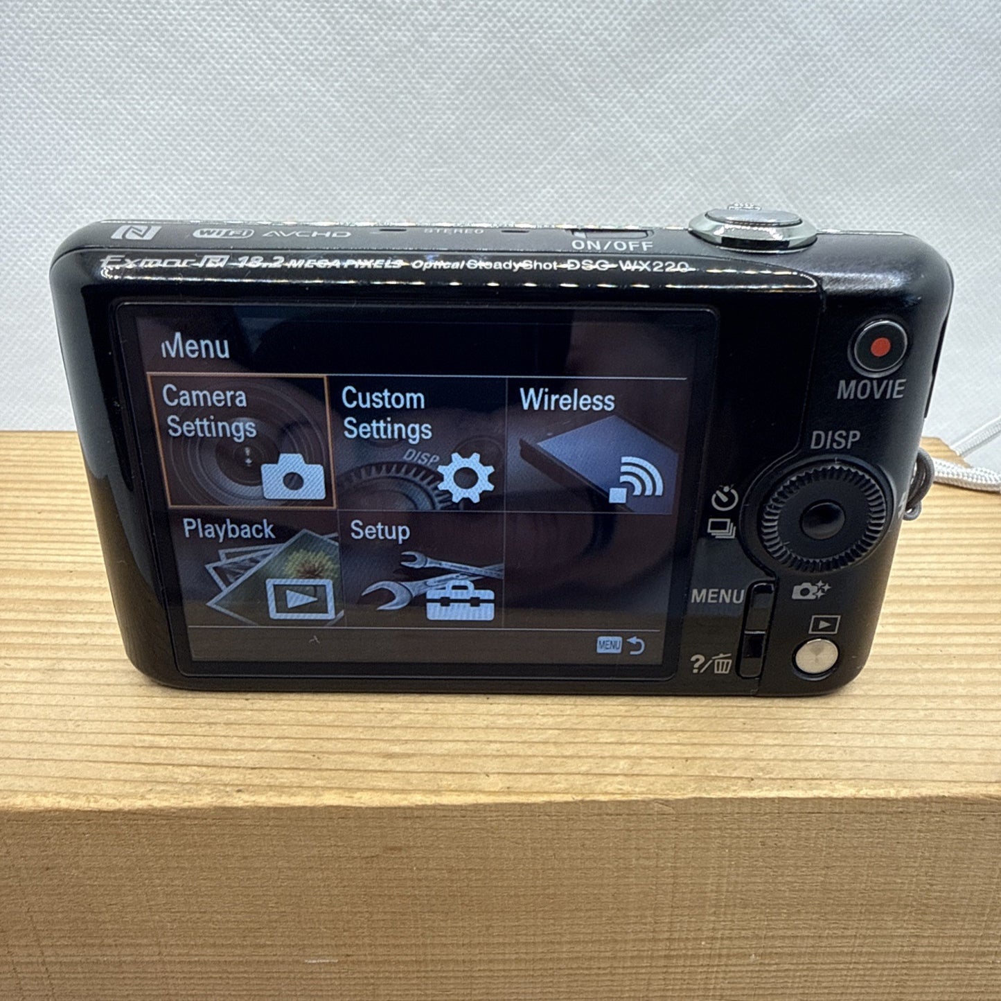Sony Cybershot DSC-WX220 18.2MP Digital Camera Tested (minor screen issue)