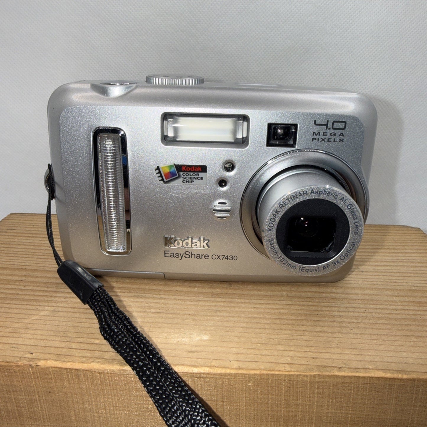 Kodak Digital Camera EasyShare CX7430 4.0MP Tested + 2GB SD Card Good Condition