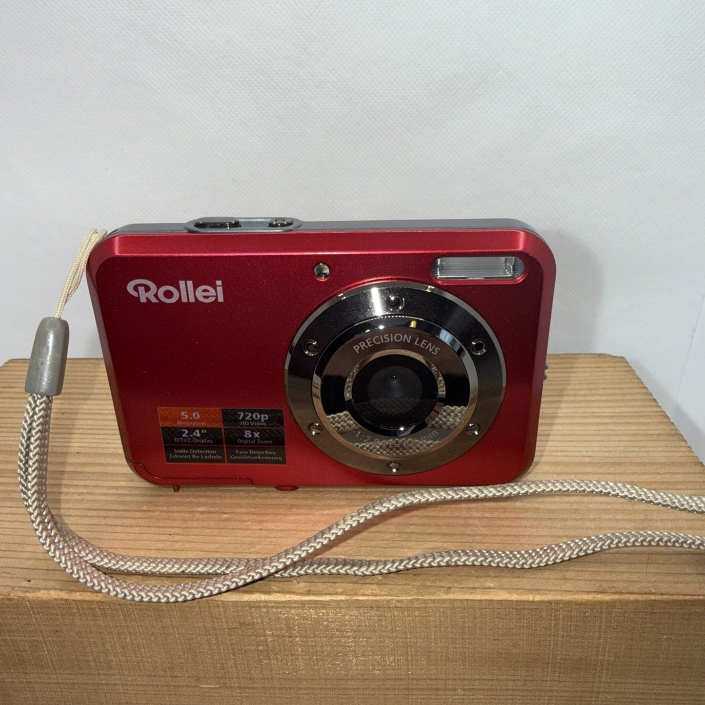 Rollei Compactline 52 5.0MP Digital Camera Tested (some dead pixels) Bundle