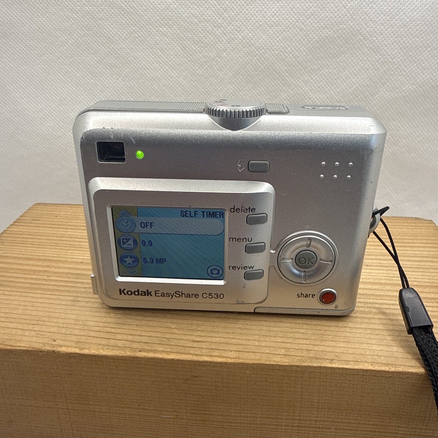 Kodak EasyShare C530 5.0MP Digital Camera Tested Working + 1GB SD Card