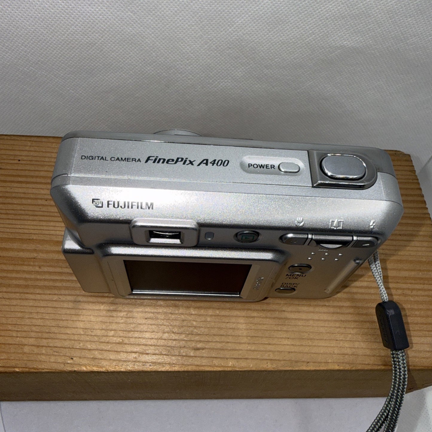 Fujifilm Finepix A400 4.1MP Digital Camera Tested Working + 128MB XD Card