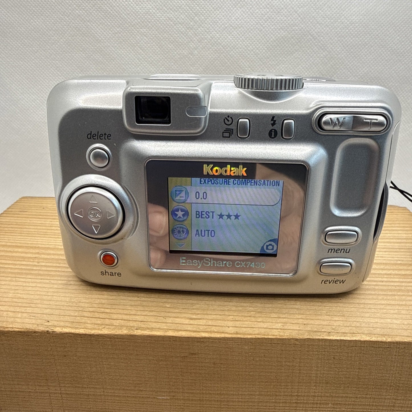Kodak Digital Camera EasyShare CX7430 4.0MP Tested + 2GB SD Card Good Condition