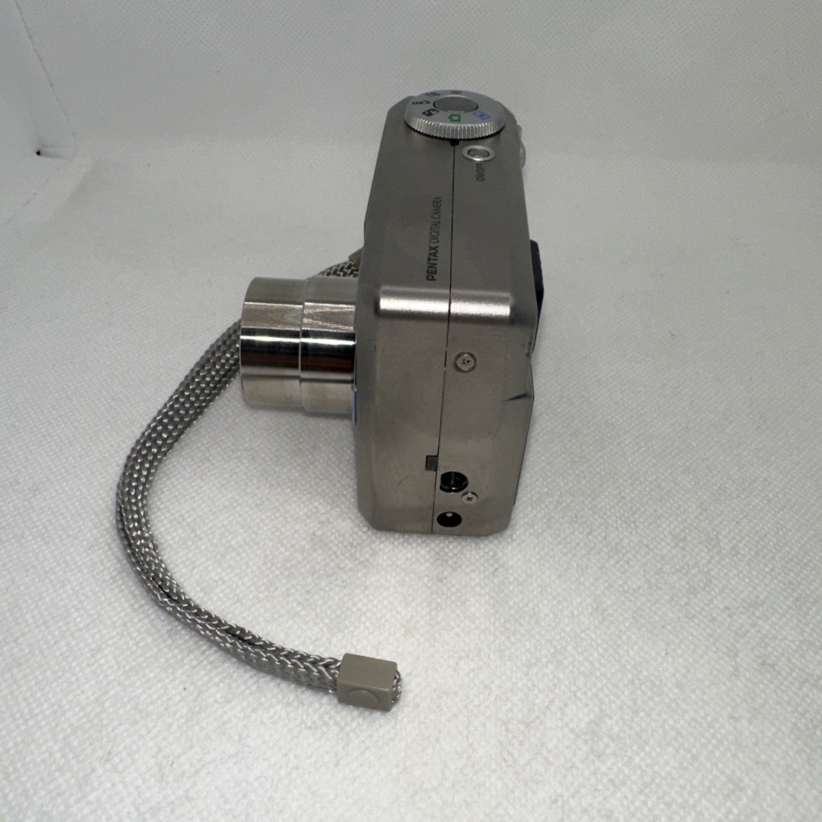 Vintage Pentax Optio 430 4MP Digital Camera Tested Plus Charger Battery Memory7