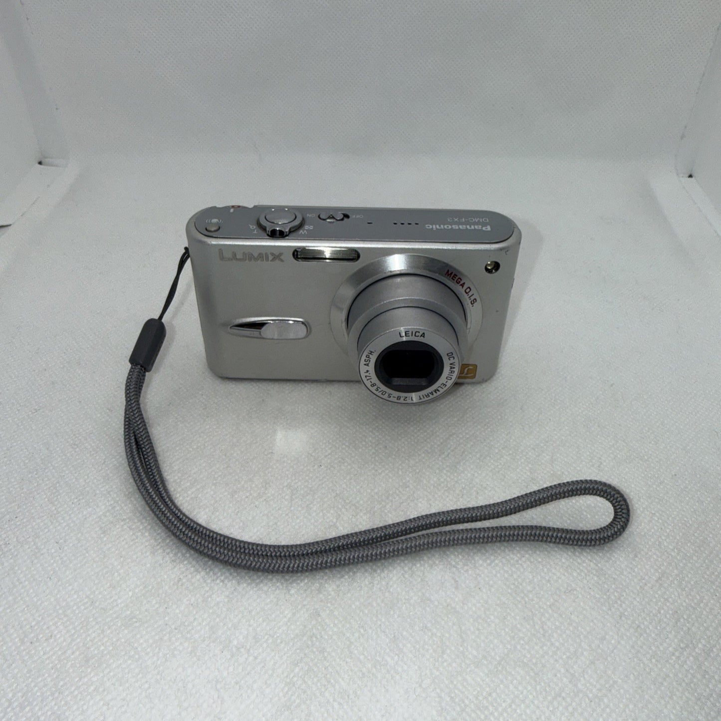 Panasonic Lumix DMC-FX33 8.1MP Digital Camera Boxed Tested + Charger Battery SD2