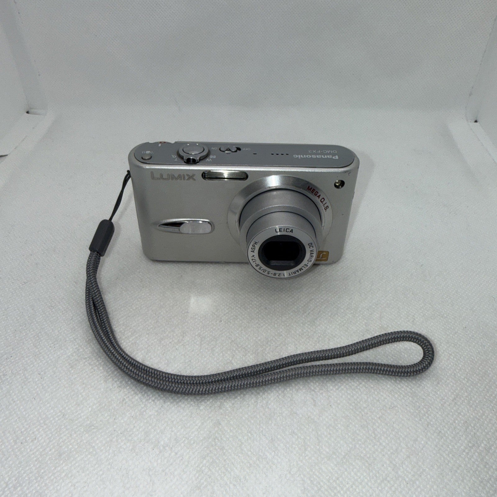 Panasonic Lumix DMC-FX33 8.1MP Digital Camera Boxed Tested + Charger Battery SD2