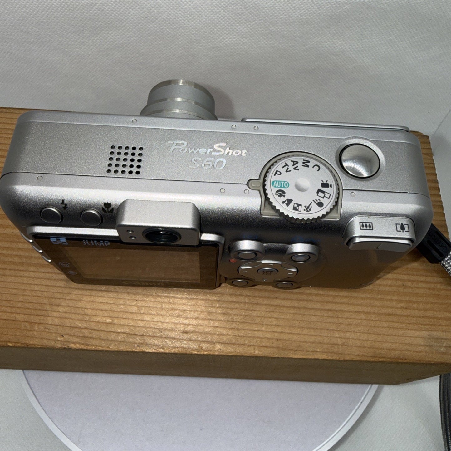 Canon PowerShot S60 Digital Camera 5MP Tested + Charger Battery Memory VGC