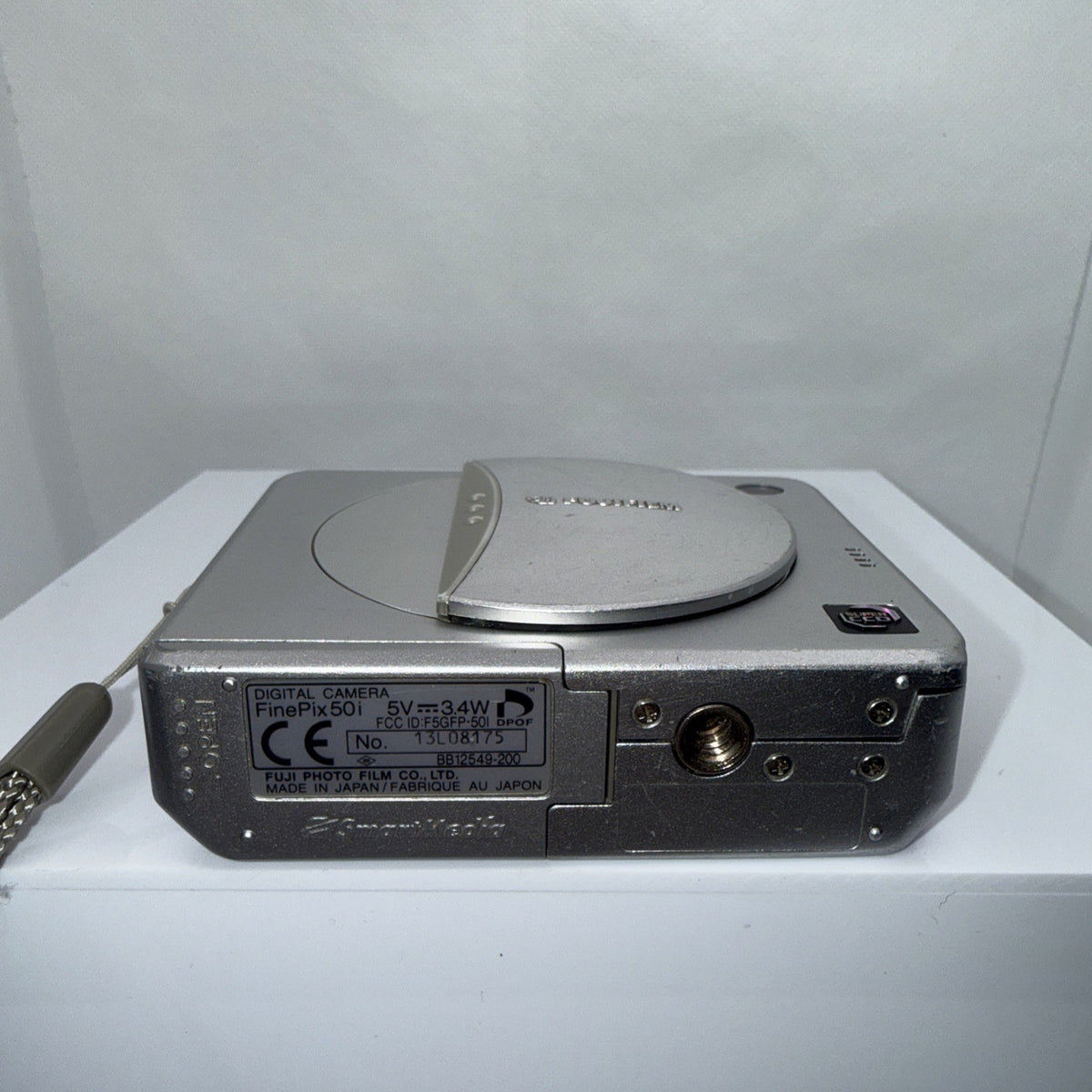 Fujifilm FinePix 50i Digital Camera Silver Tested Working Full Kit Ready To Use!