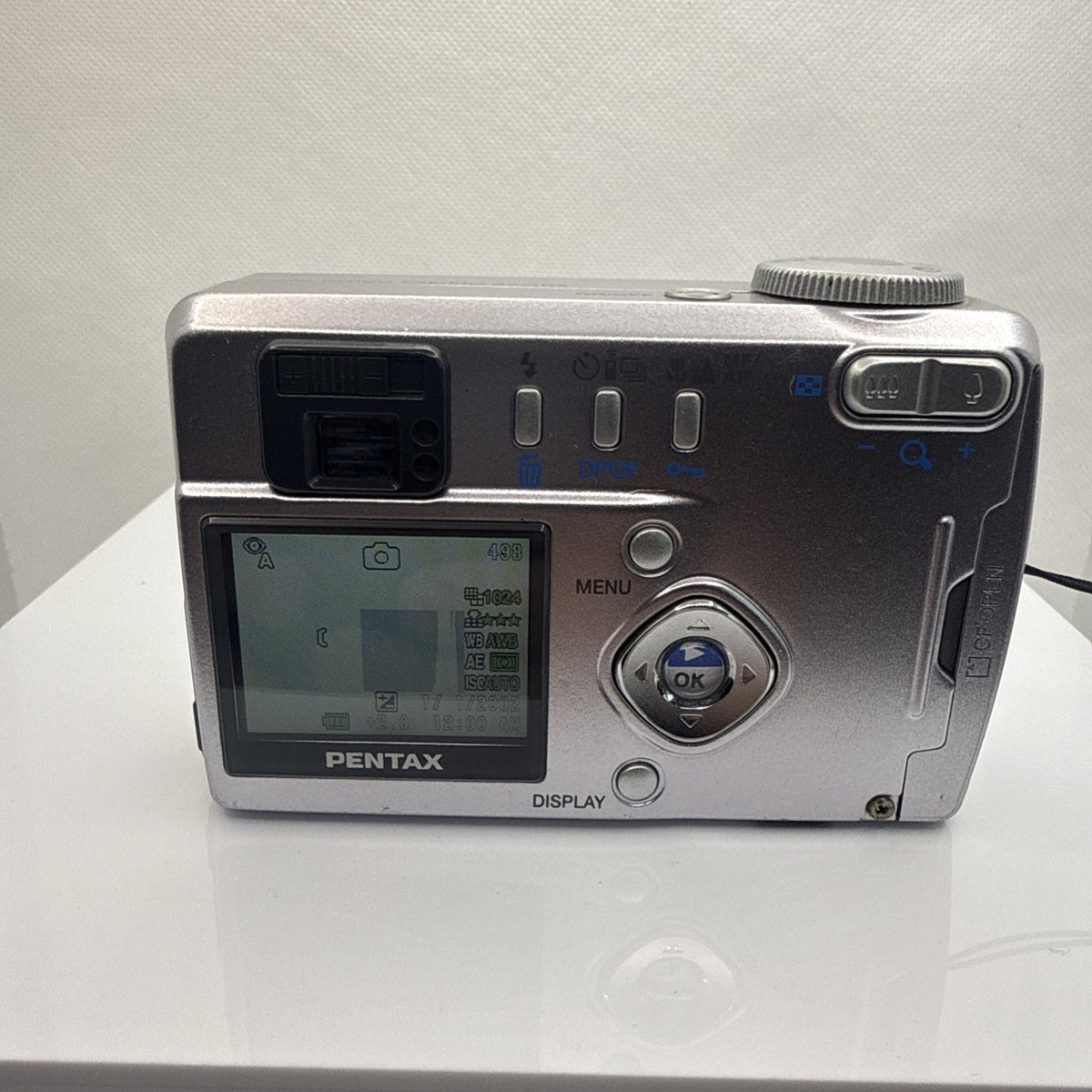 Digital Camera Pentax Optio 330RS 3.2MP Tested Working Full Kit Ready To Use!