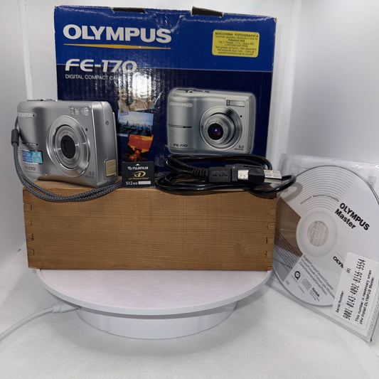 Olympus Digital Camera X-760 6.0MP Tested Boxed + 512MB XD Card & USB Cable