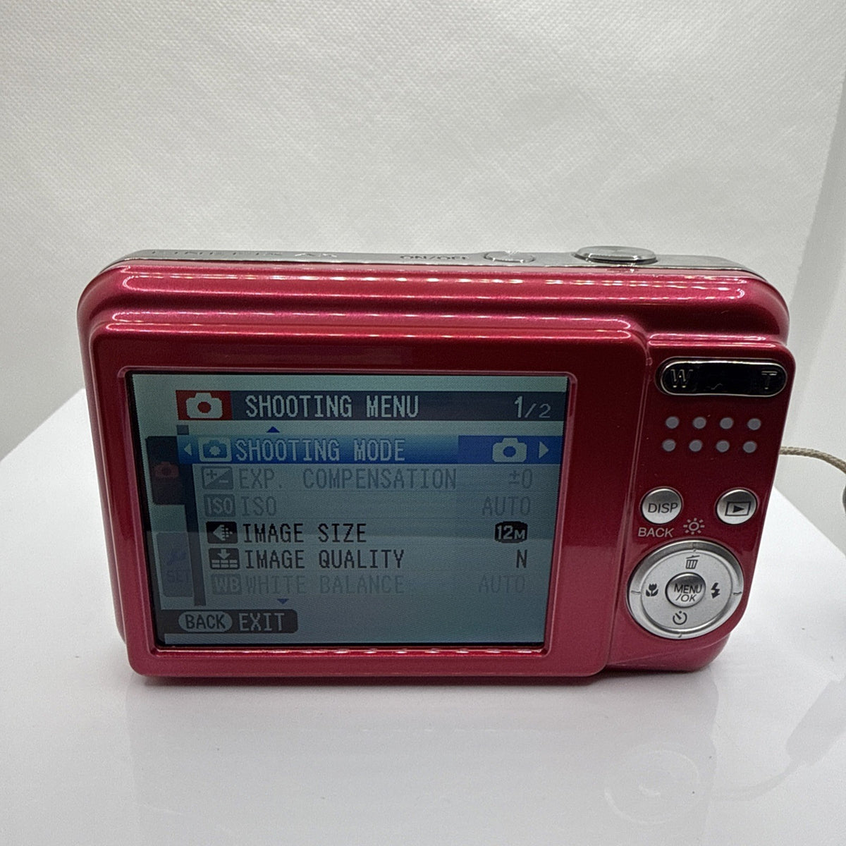 Pink Digital Camera Fujifilm AX245w 10.2MP Tested + Charger Batteries 4GB
