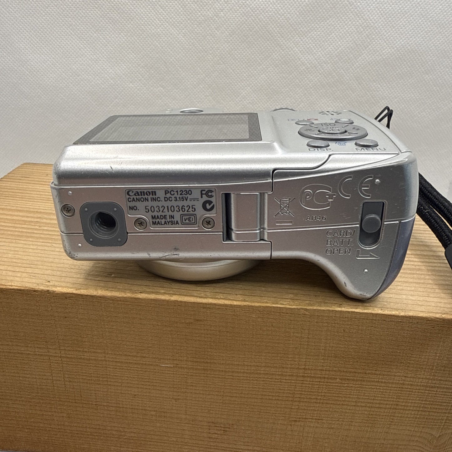 Digital Camera Canon Power shot A550 7.1 MP Tested + 4GB SD Card