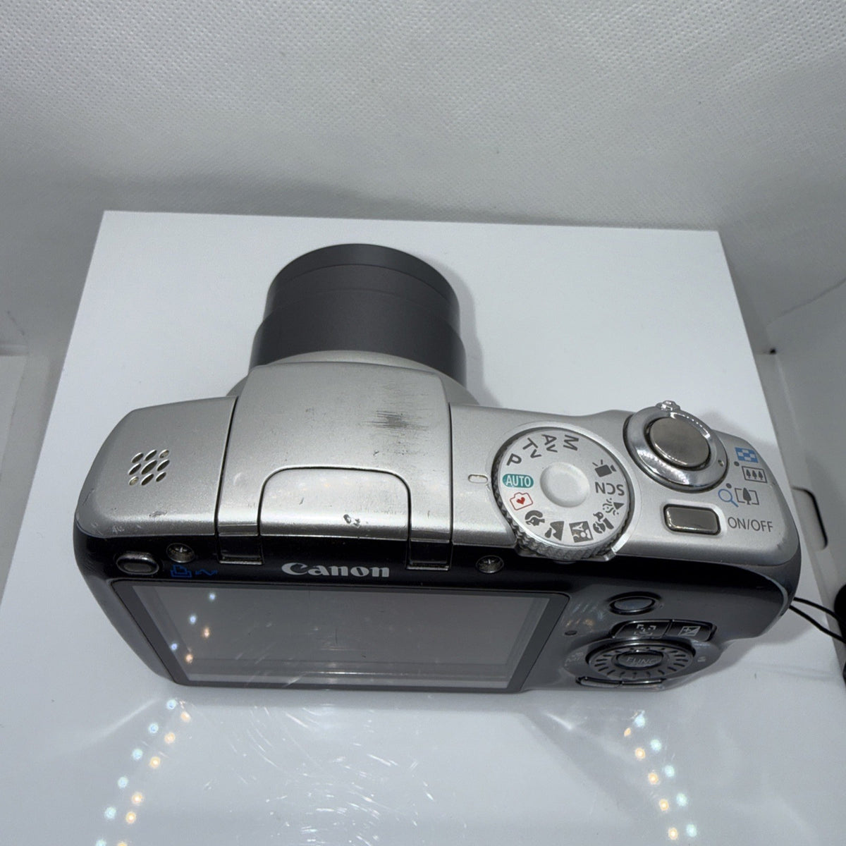 Canon PowerShot SX110 IS 9.0MP Digital Camera Tested + Charger Battery 4GB SD