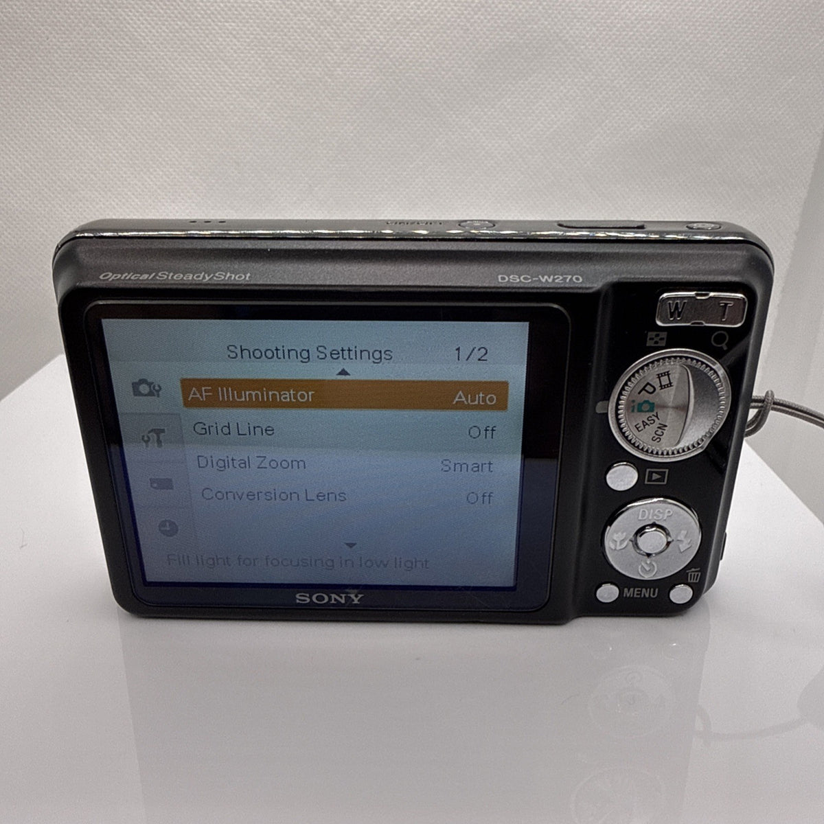Sony Cyber-shot DSC-W270 Digital Camera 12.1MP Tested Working Full Kit / Ready