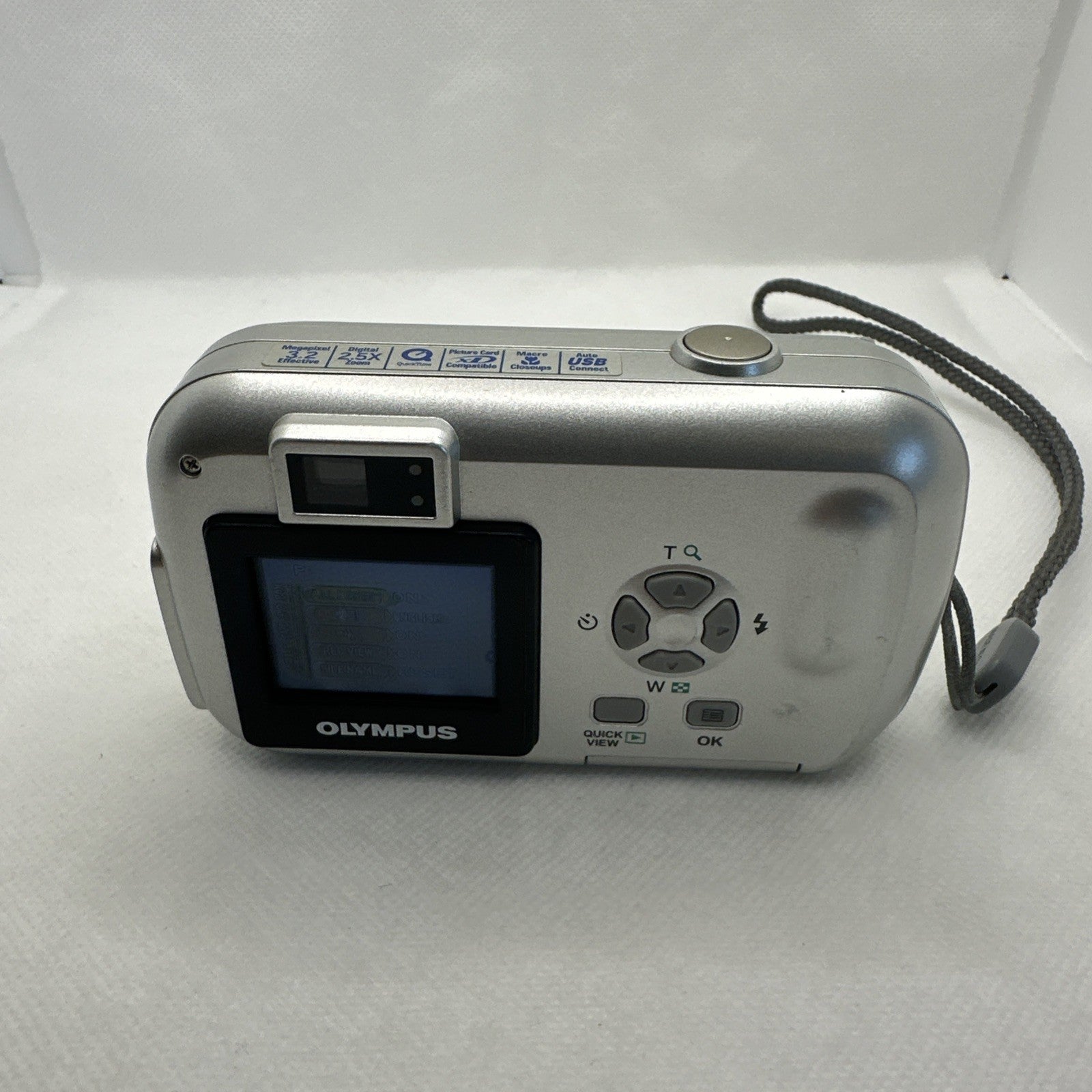 Olympus Digital Camera Camedia D-395 2.0MP Tested Plus Batteries And XD Card4