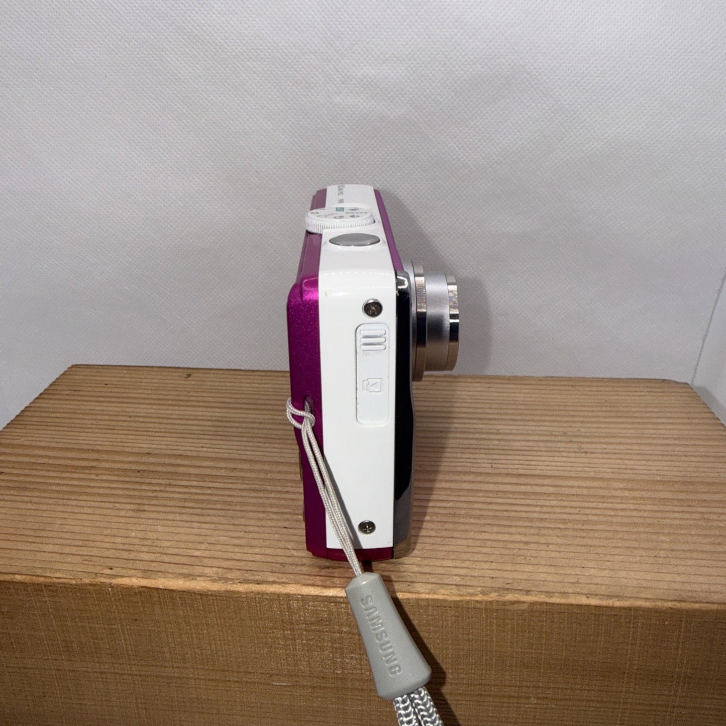 Samsung L201 10.2MP Pink Digital Camera Tested Working + Charger Battery 4GB SD