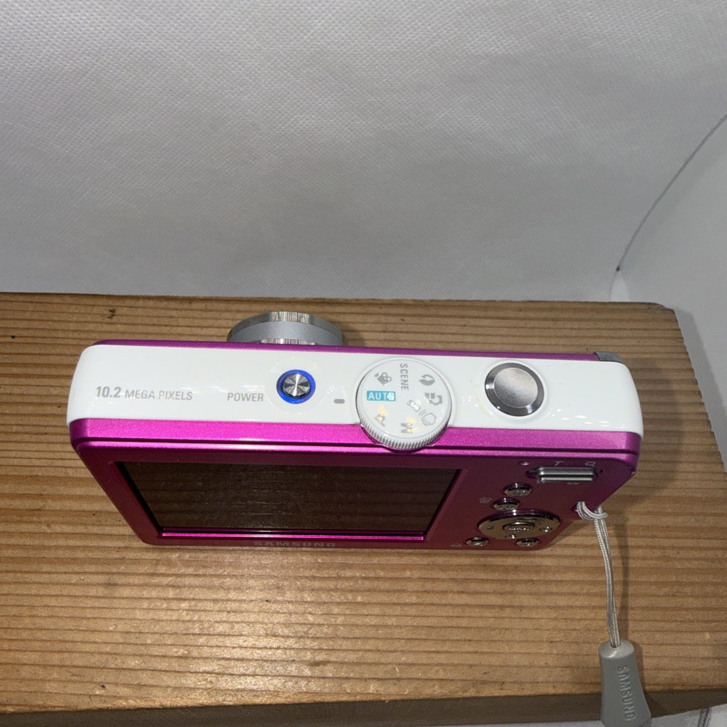 Samsung L201 10.2MP Pink Digital Camera Tested Working + Charger Battery 4GB SD
