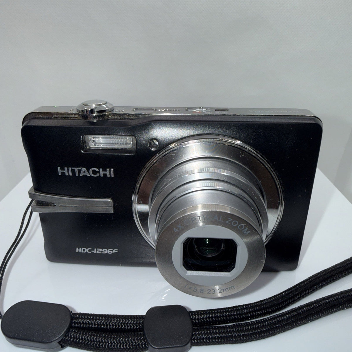 Digital Camera Hitachi HDC-1296E 12.1MP Black Tested Full Working Set