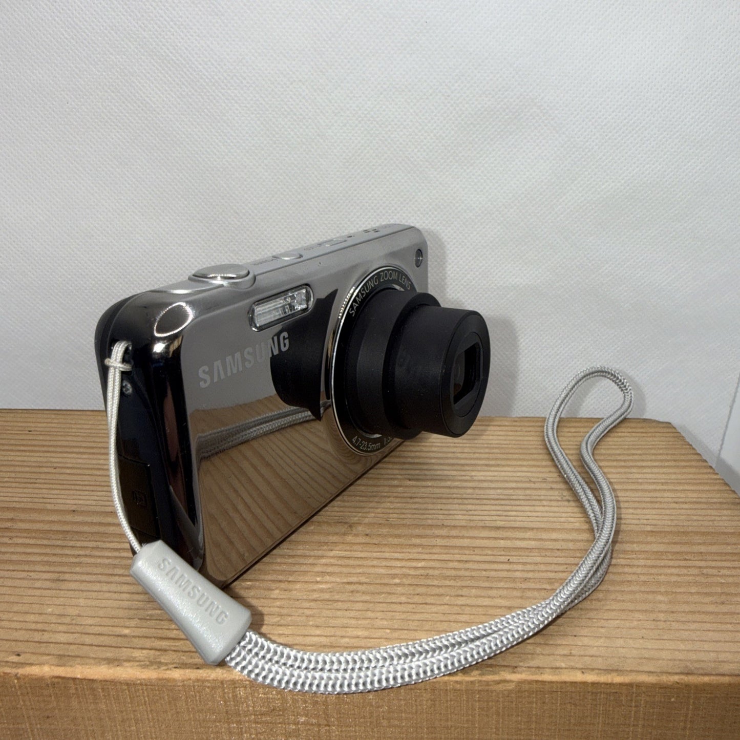 Samsung PL120 14.2MP Digital Camera Silver 5x Zoom Boxed Tested Working