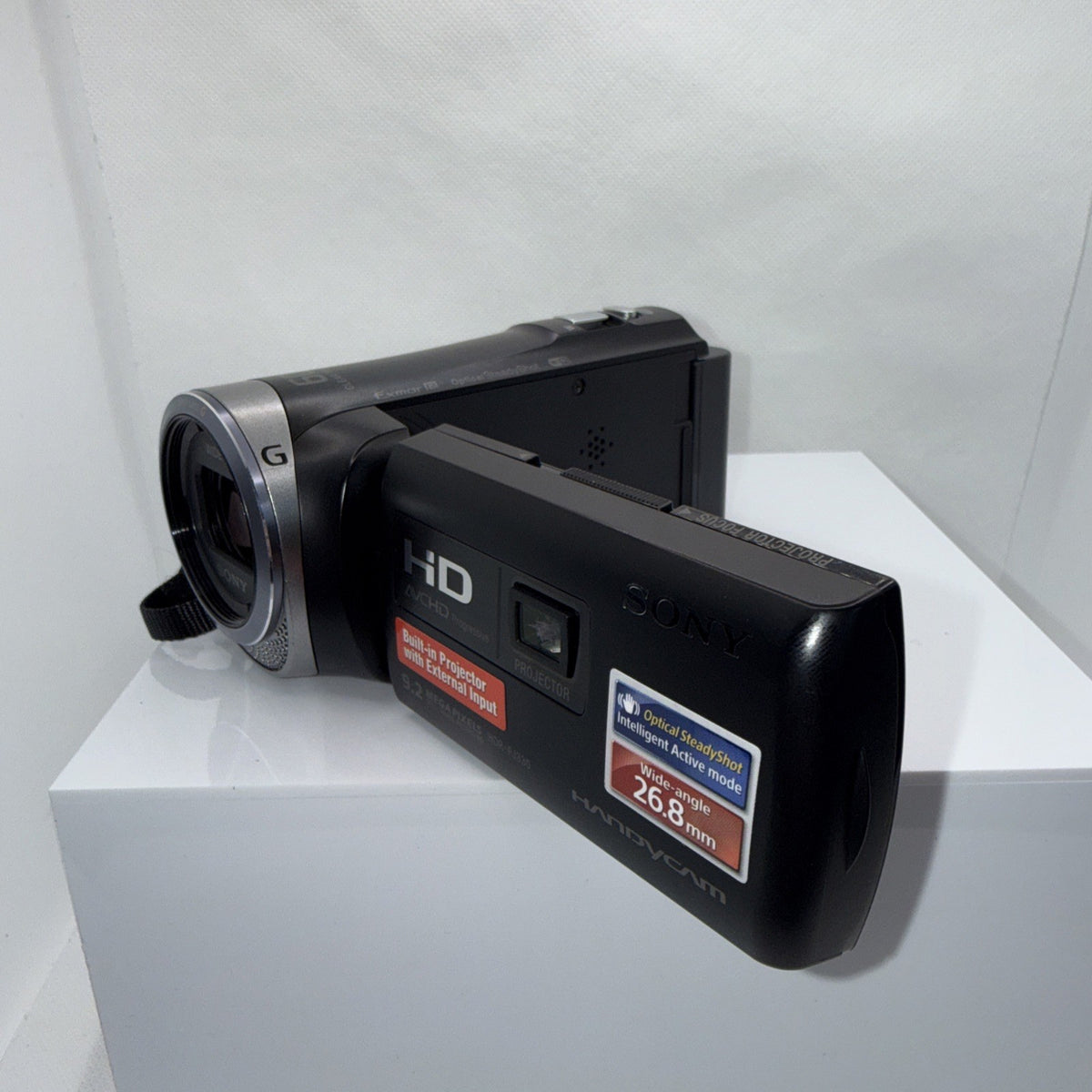 Sony HDR-PJ330E Handycam Full HD Camcorder Built-in Projector Tested Bundle VGC