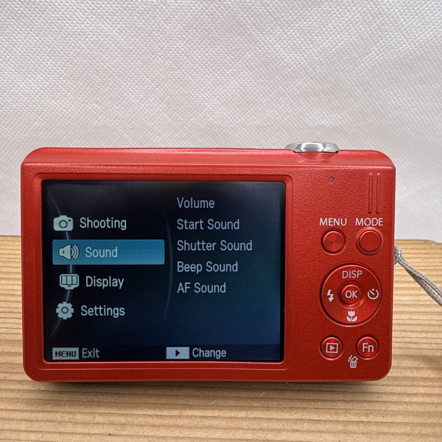 Samsung ST93 16.1MP Digital Camera Red Tested Working + Charger Battery 2GB SD