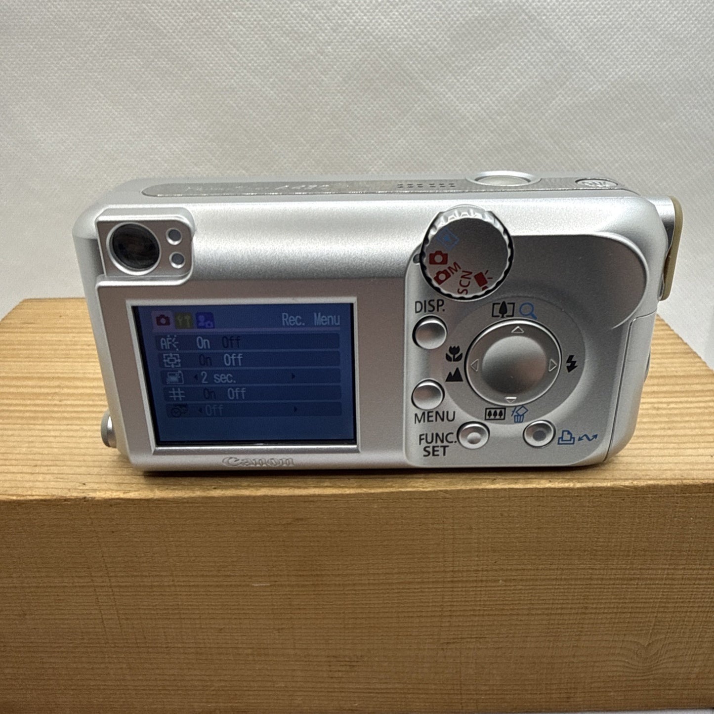 Canon Digital Camera PowerShot A430 4.0MP Tested Working Plus Case And 4GB Card
