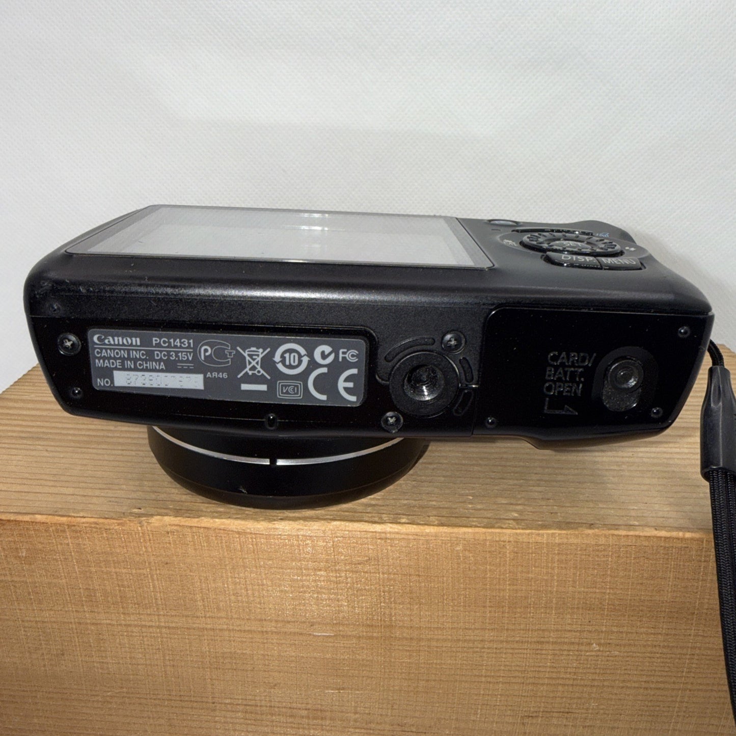 Canon Powershot SX120IS 10MP Digital Camera Tested + Case And 4GB SD Memory Card