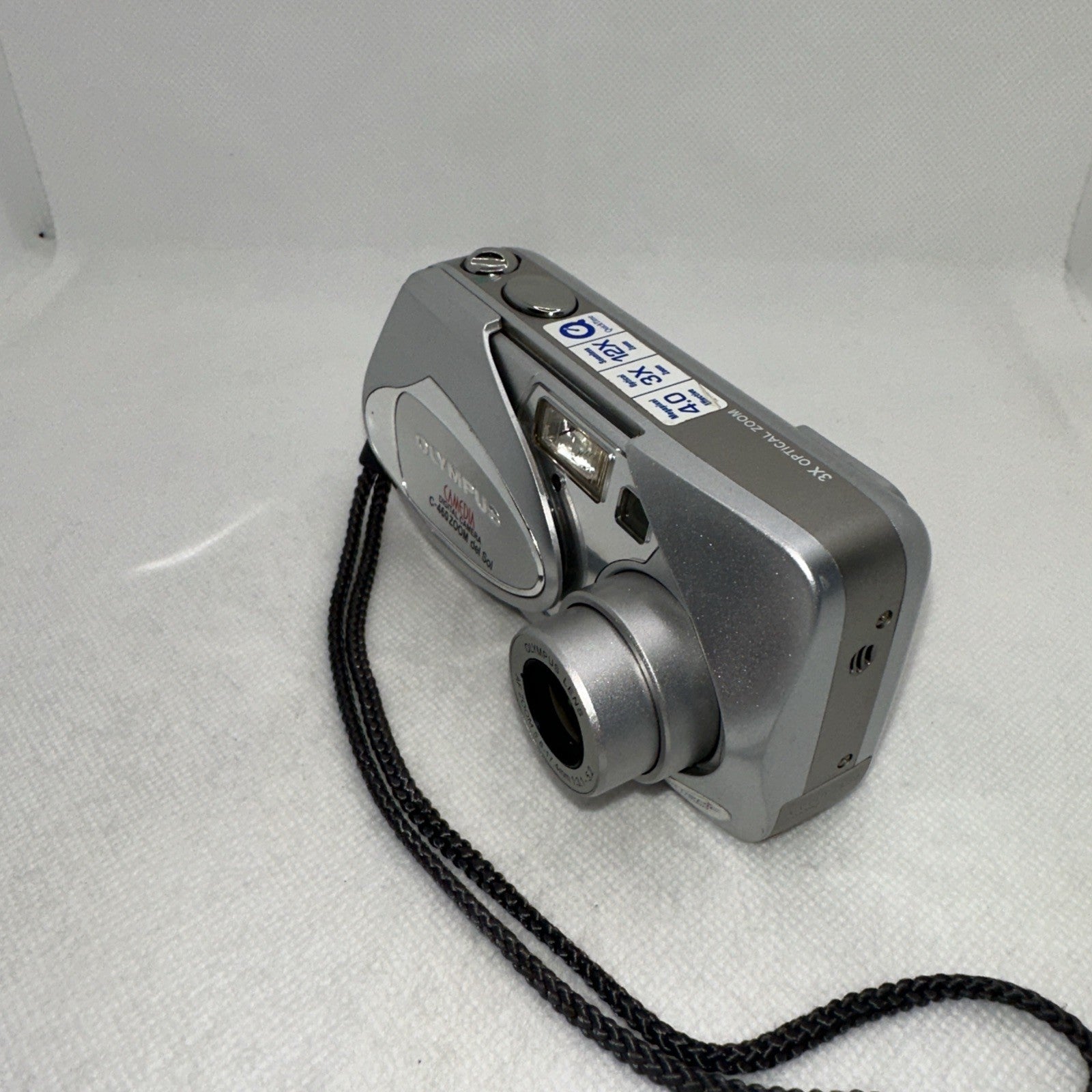 Olympus Camedia C-460 Zoom Digital Camera Tested Plus Batteries And Memory3