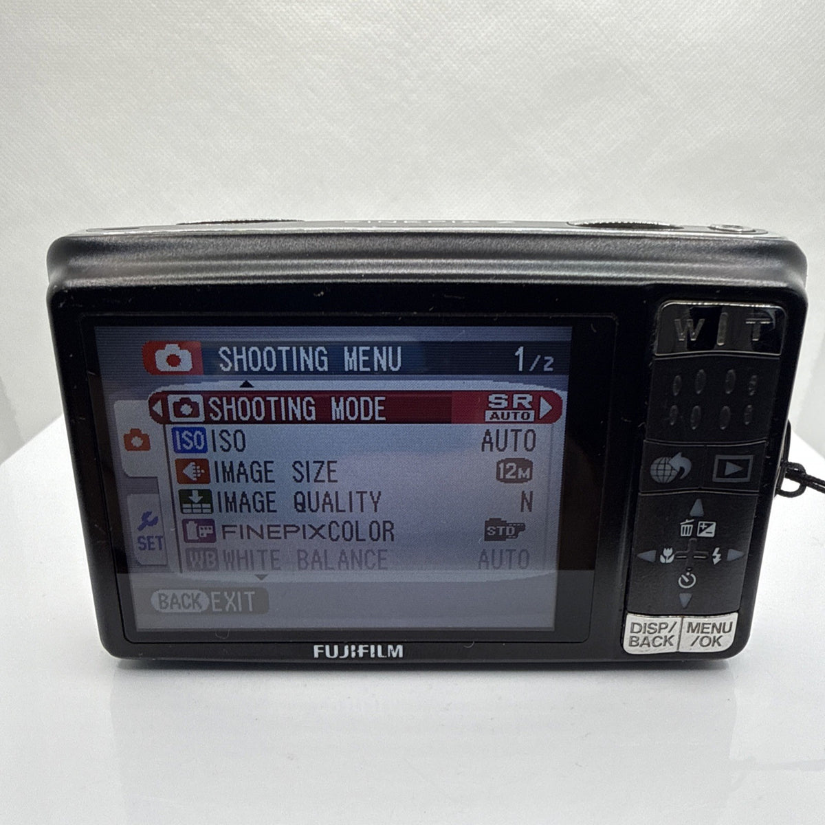 Fujifilm FinePix Z70 12.2MP Digital Camera Tested + Charger Battery 4GB SD Card
