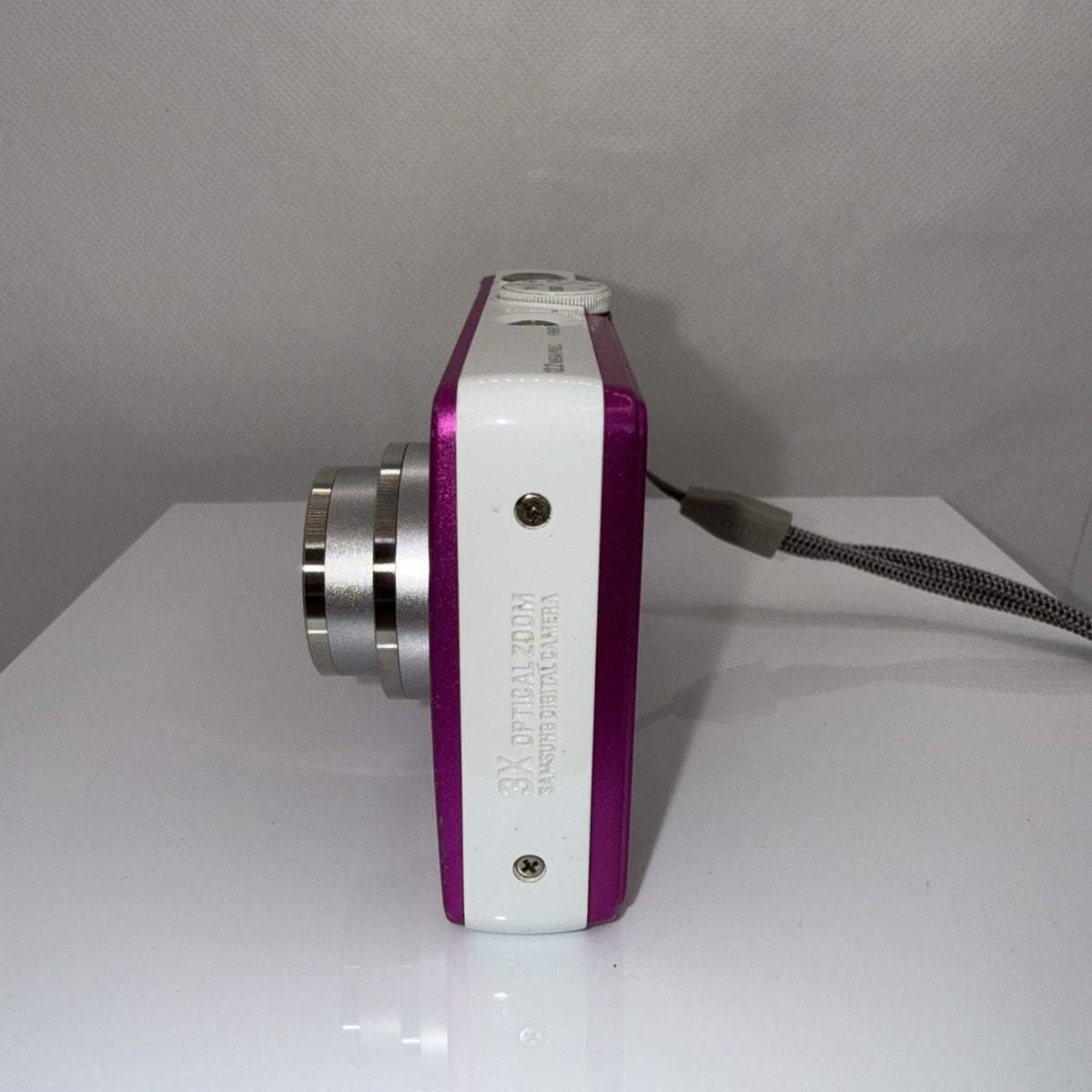 Samsung L301 12.2MP Digital Camera Pink Tested Working + Charger Battery 4GB SD