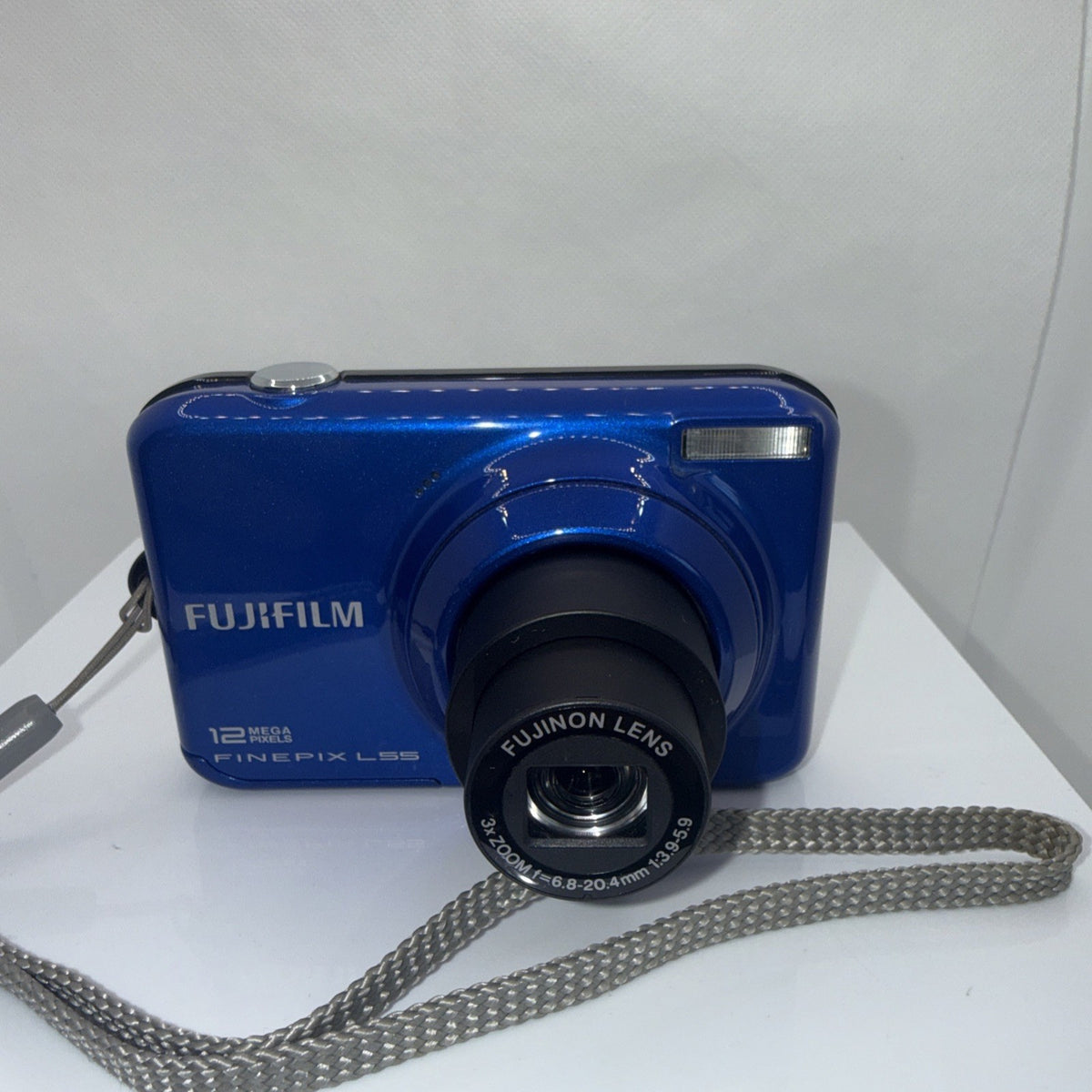 Fujifilm Digital Camera FinePix L55 12MP Tested Working Full Kit 🔋 UK🔌 4GB SD