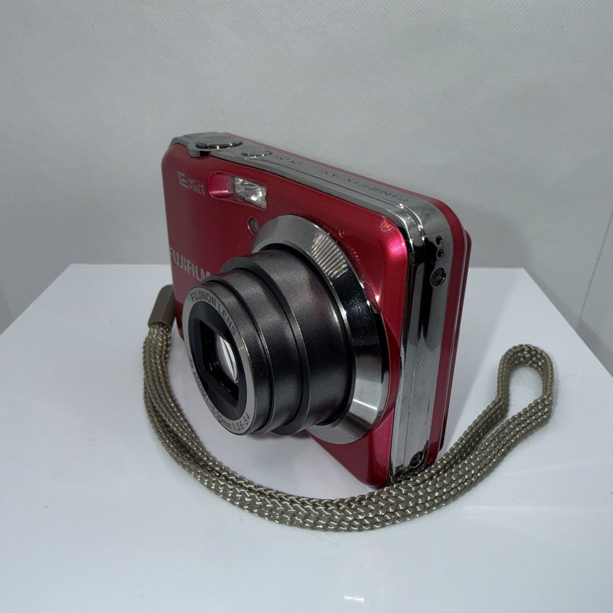 Pink Digital Camera Fujifilm AX245w 10.2MP Tested + Charger Batteries 4GB