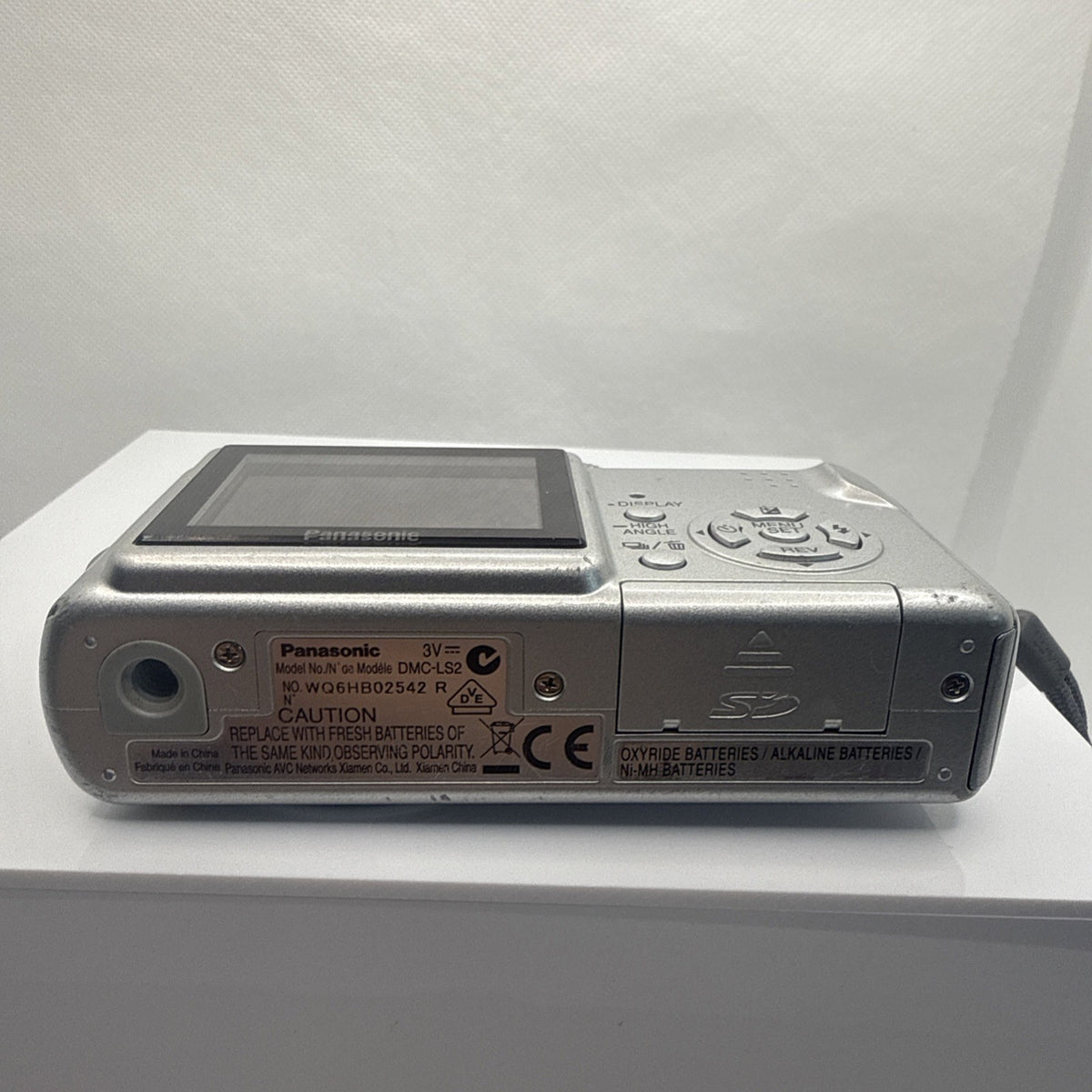 Digital Camera Panasonic Lumix DMC-LS2 5MP Tested Working Full Kit Ready To Use