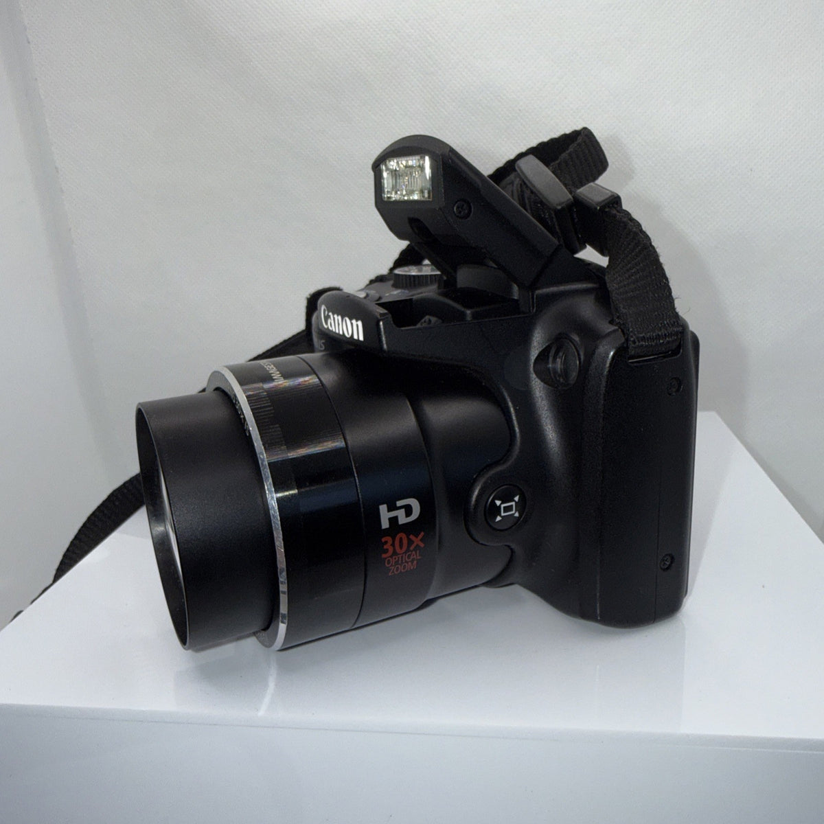 Canon PowerShot SX500 IS 16MP Digital Camera Tested *Trim Missing - Working