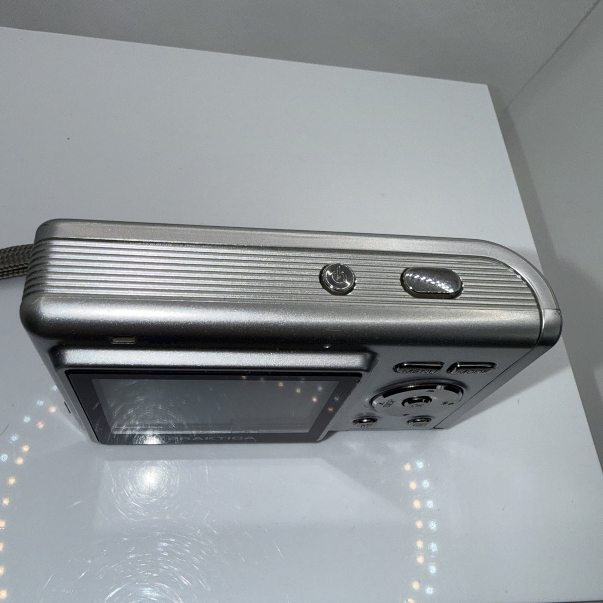 PRAKTICA DC Slim 52 5.lMP Digital Camera Tested + Batteries Charger Case 1GB SD