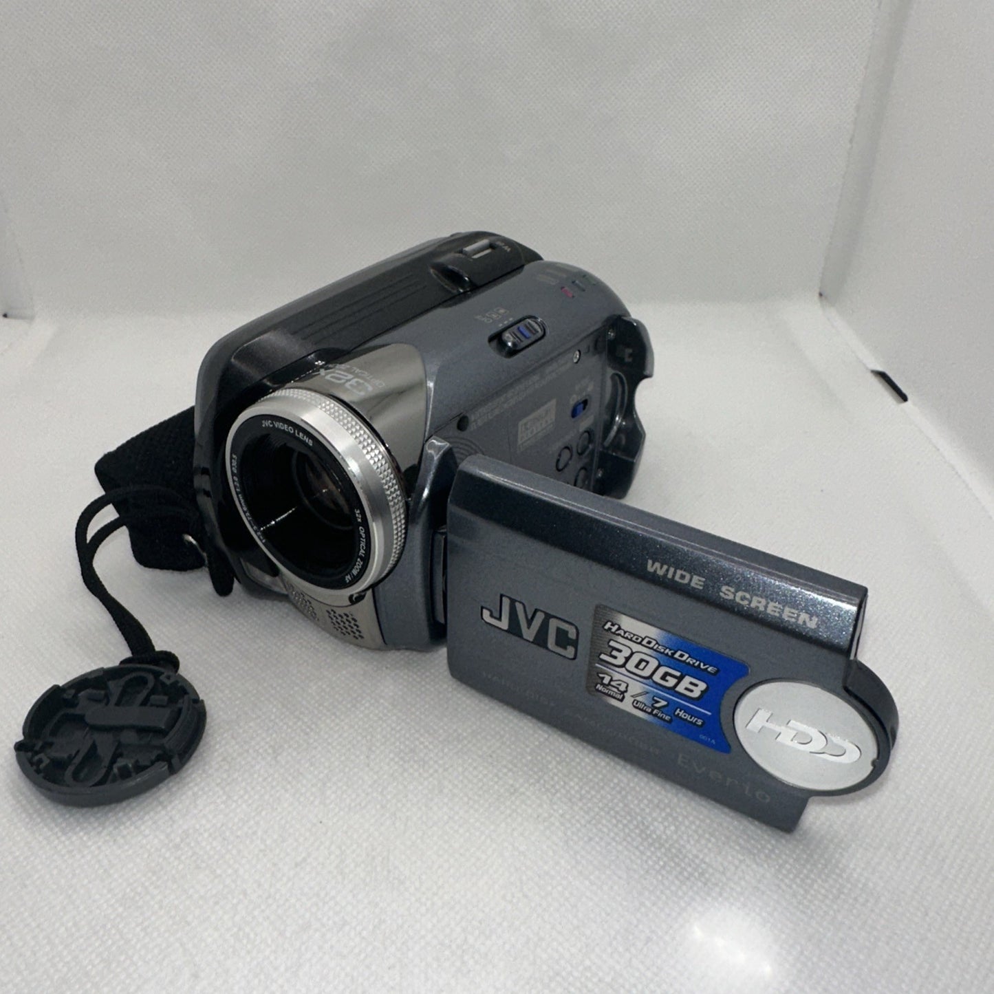 JVC GZ-MG36EK 30GB Digital Camcorder Tested Plus Charger Battery Case1