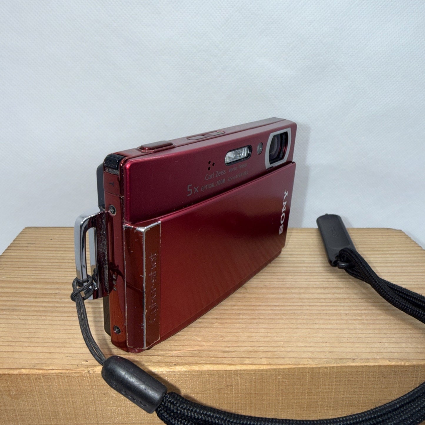 Sony Cyber-shot DSC-T300 10.1MP Digital Camera Working + Charger Battery Memory