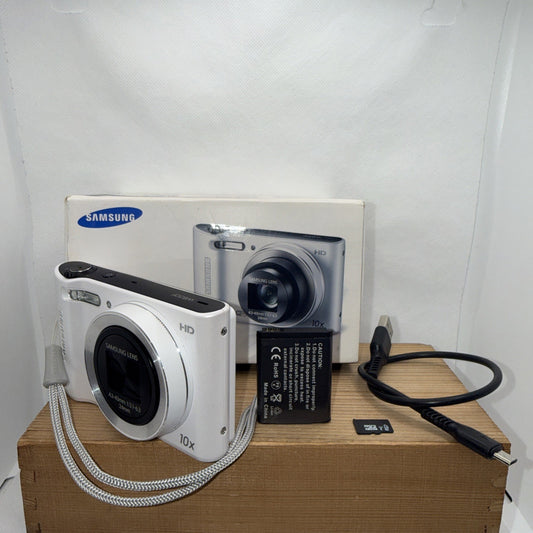 Samsung WB30F Smart Wifi 16.2MP Digital Camera Boxed Tested + Accessories