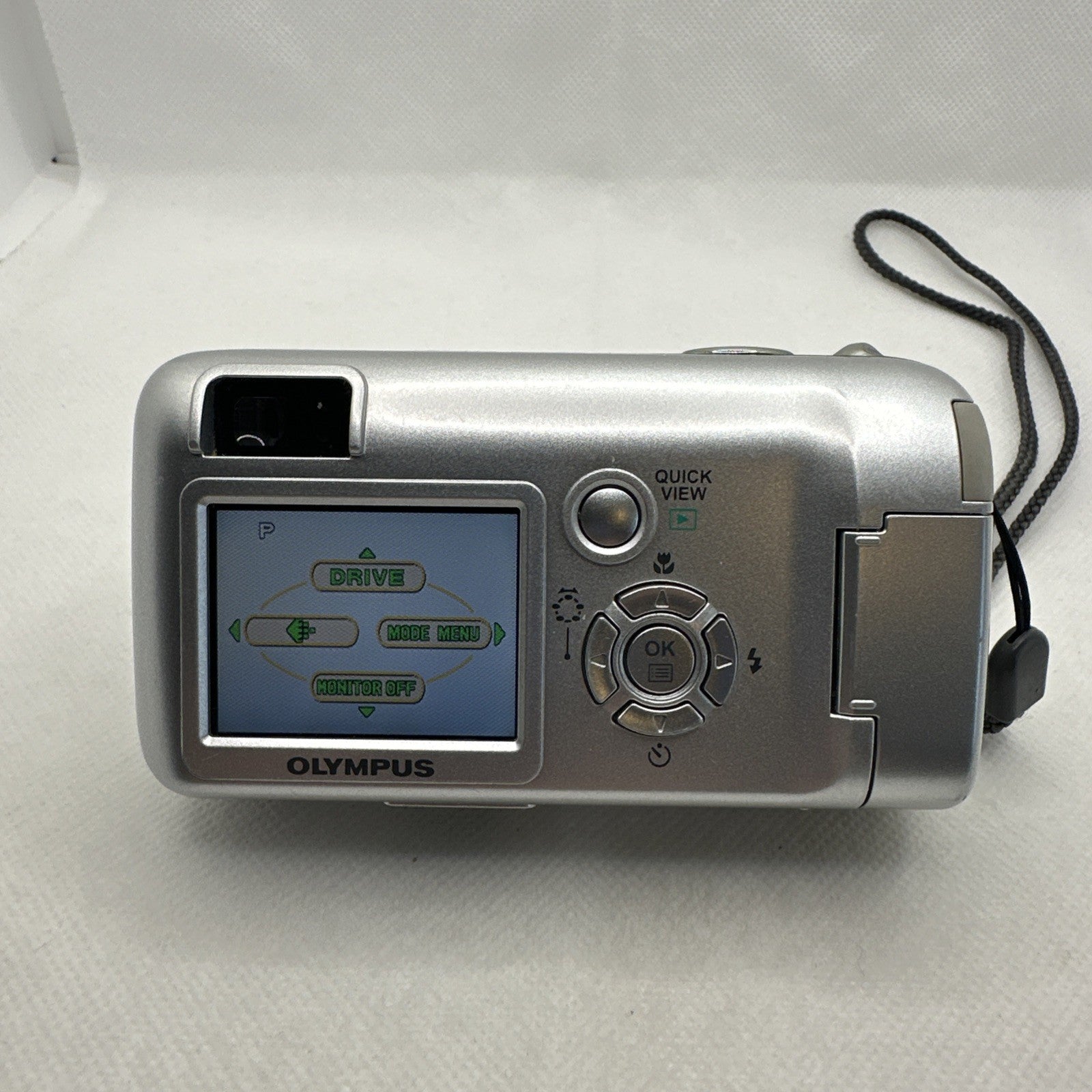 Olympus Camedia C-460 Zoom Digital Camera Tested Plus Batteries And Memory4