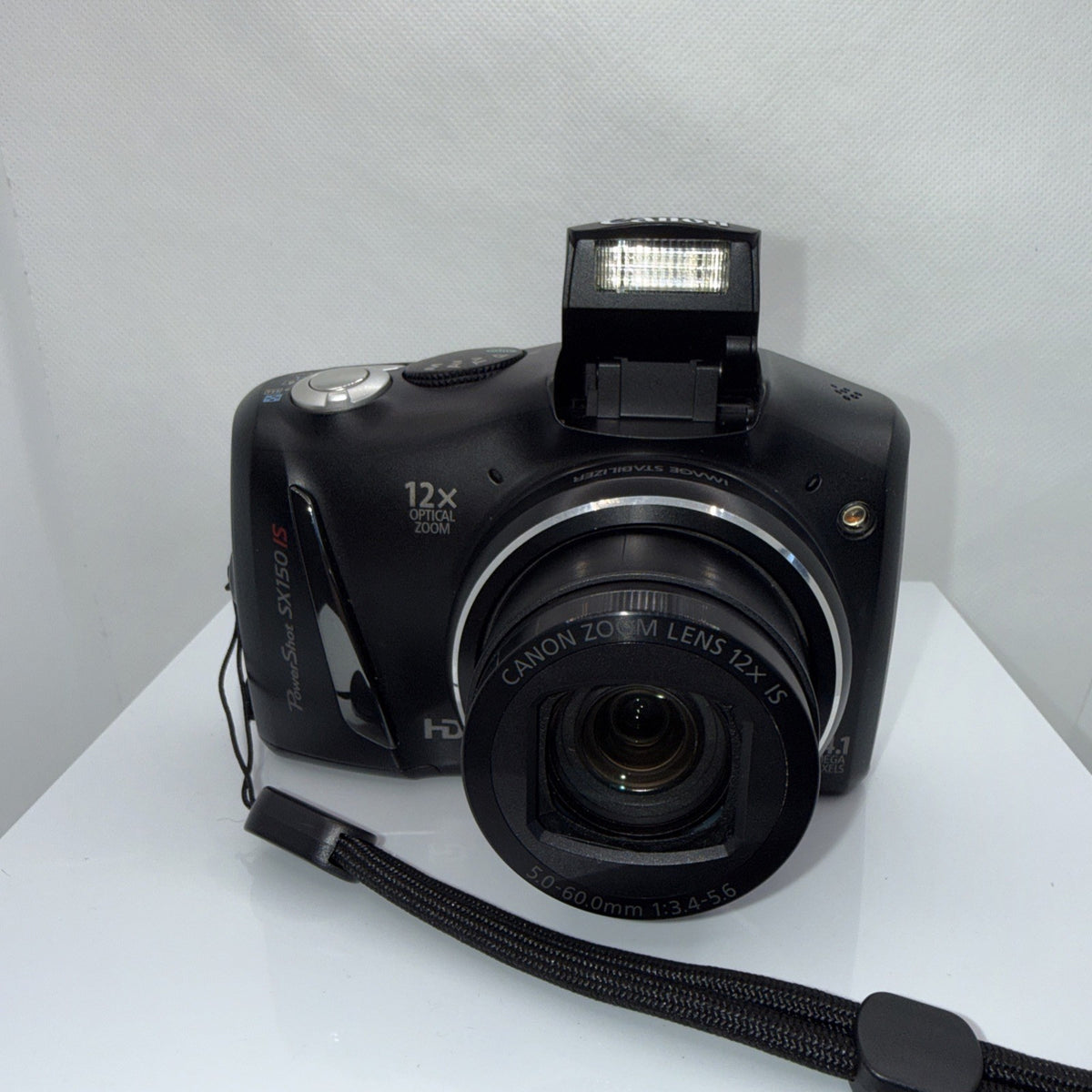 Digital Camera Canon PowerShot SX150 IS 14.1MP HD 12x Zoom - Full Kit & Tested