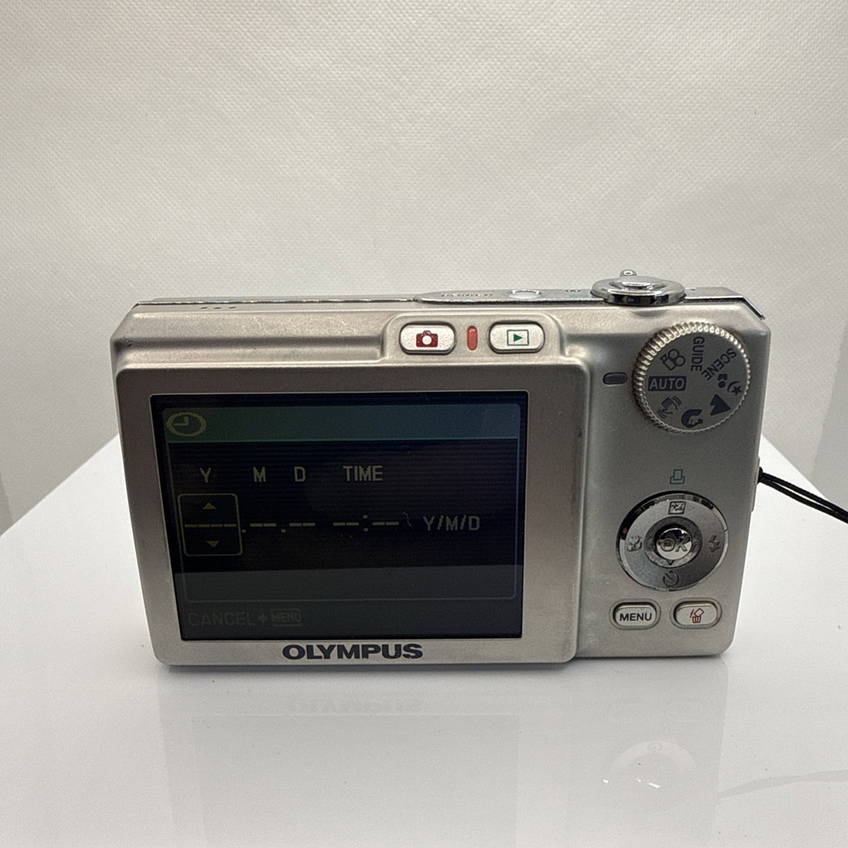 Digital Camera Olympus X-785 7.1MP Tested + Charger Battery 2GB XD USB Cable