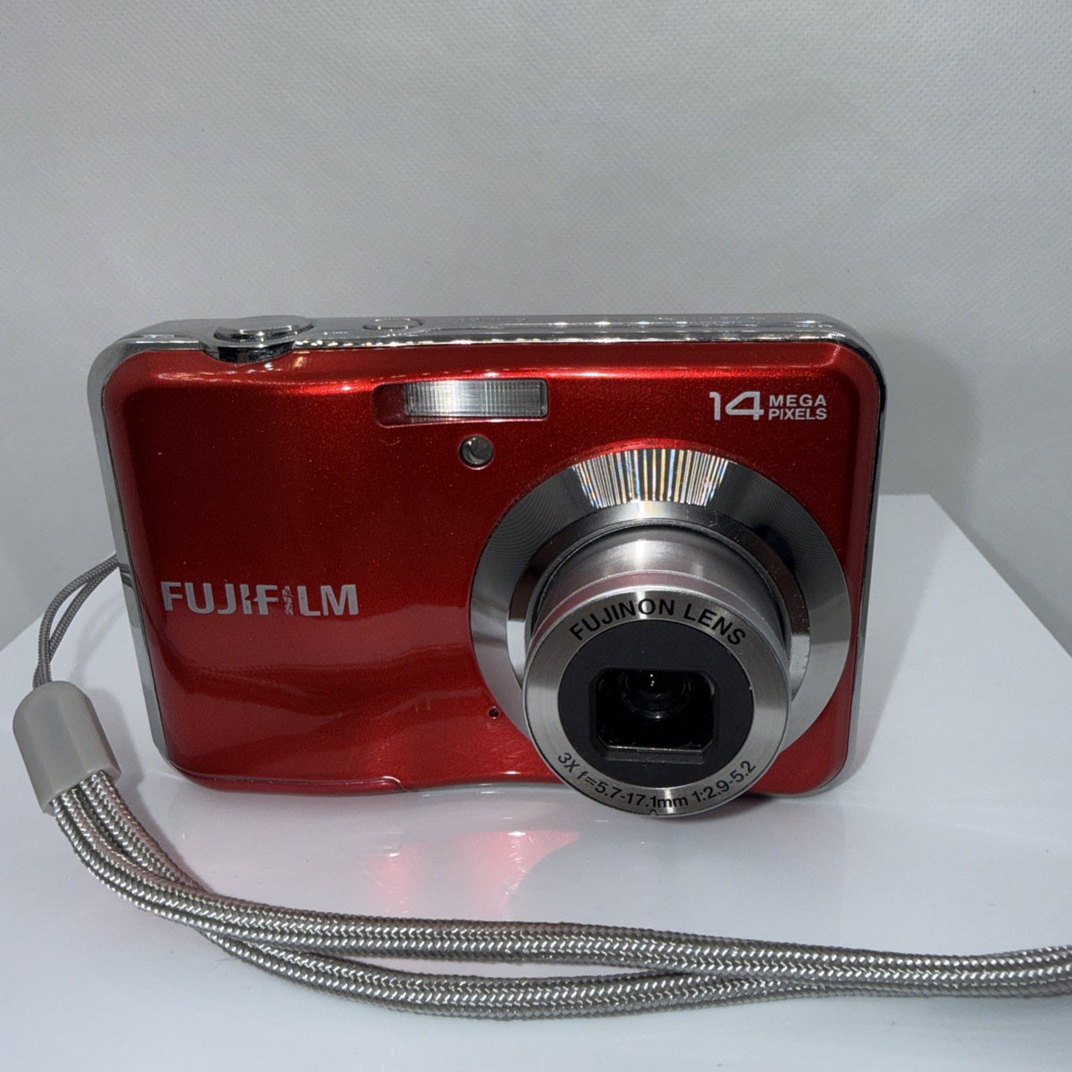 Fujifilm Digital Camera FinePix AV220 14.0MP Red Tested Boxed Full Kit Ready