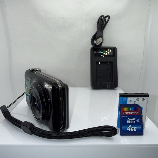 Fujifilm Finepix JX300 14MP Digital Camera Tested *Lens Flaps Missing* Bundle