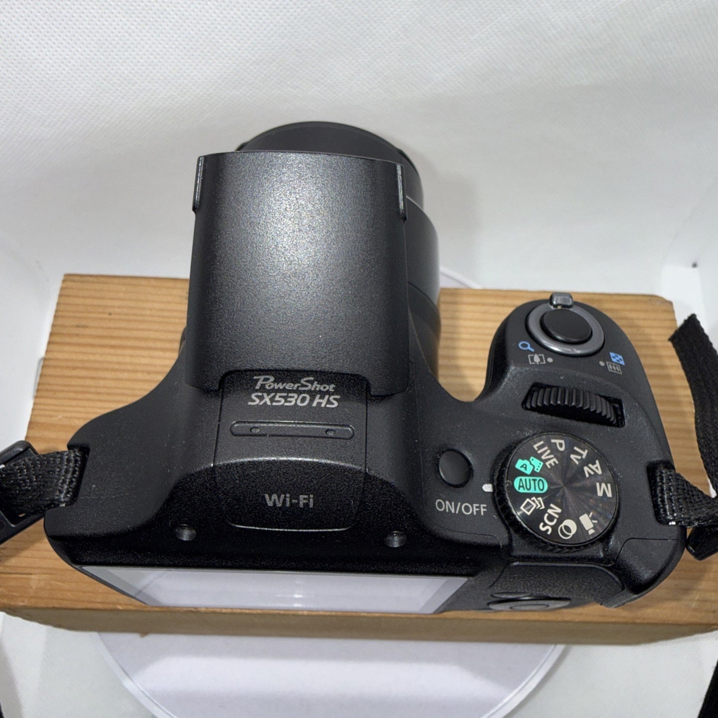 Canon PowerShot SX530 HS 16MP Digital Camera Tested + Charger Battery Case 16GB