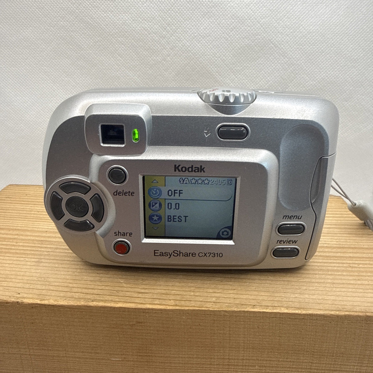 Kodak EasyShare CX7310 3.2MP Digital Camera Tested Working Plus 2GB SD Card Y2K