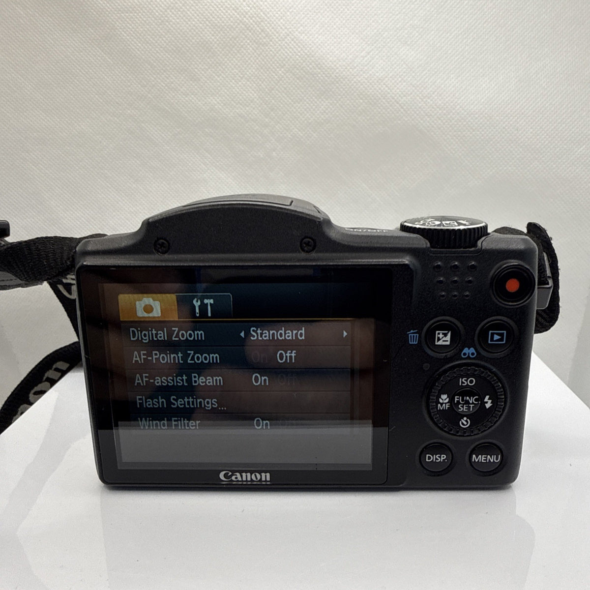 Canon PowerShot SX500 IS 16MP Digital Camera Tested *Trim Missing - Working