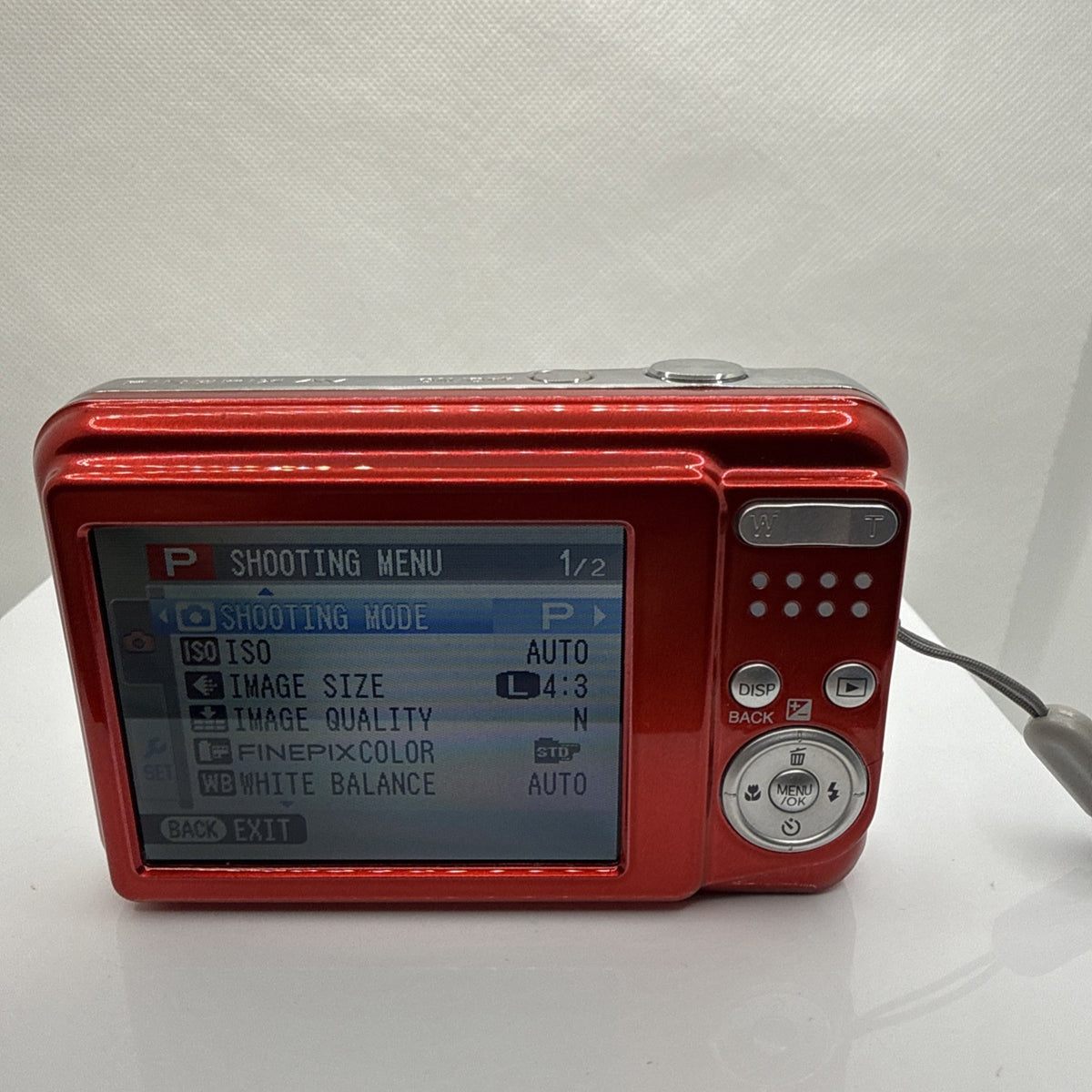Fujifilm Digital Camera FinePix AV220 14.0MP Red Tested Boxed Full Kit Ready